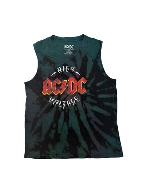 AC/DC Tie Dye Tank Top